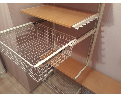 Полка ламинированная с адаптером 600х450