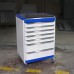 Тумба инструментальная напольная с выдвижными ящиками WS.31.6050.090-520